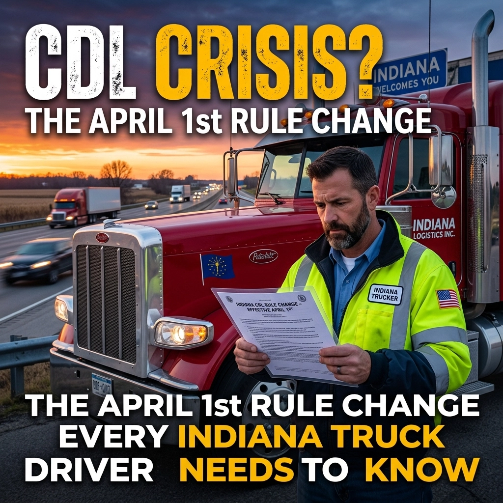 CDL Crisis? The April 1st Rule Change Every Indiana Truck Driver Needs to Know