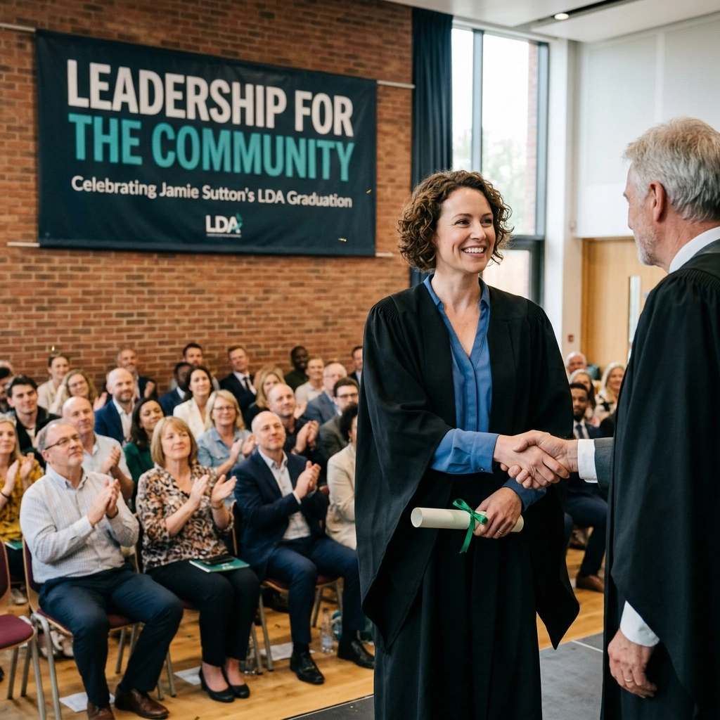 Leadership for the Community: Celebrating Jamie Sutton’s LDA Graduation