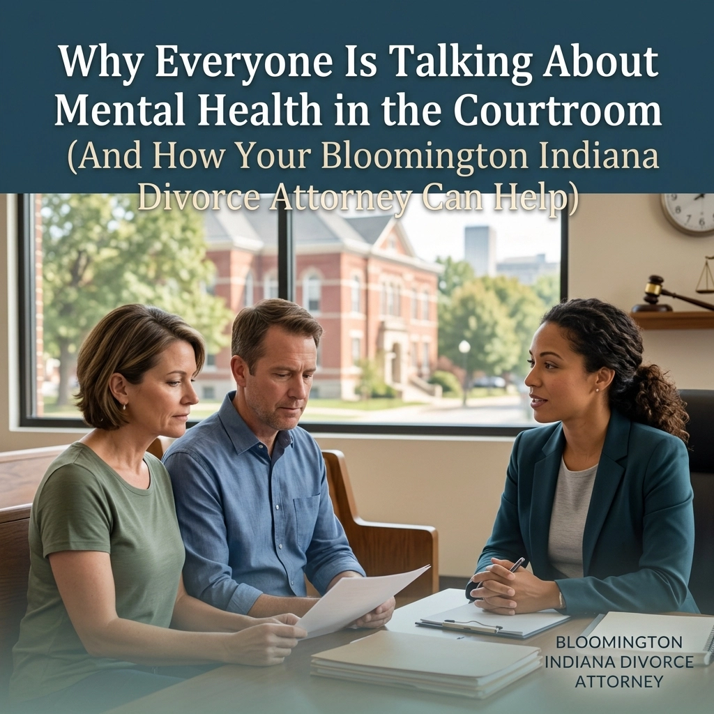 Why Everyone Is Talking About Mental Health in the Courtroom (And How Your Bloomington Indiana Divorce Attorney Can Help)