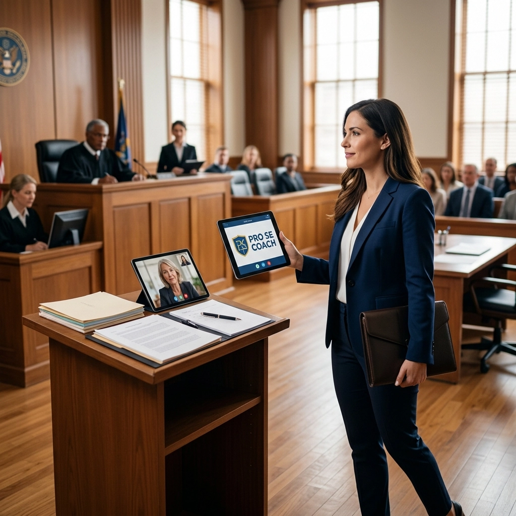Going It Alone? How Pro Se Coaching Gives You a Professional Edge in Court